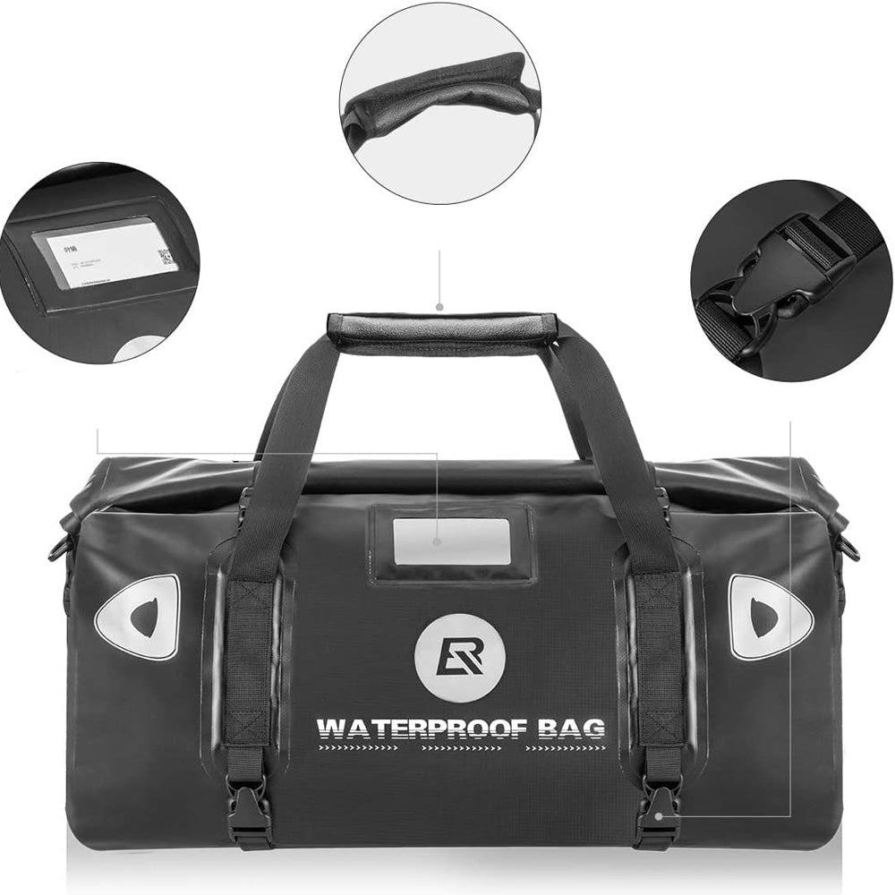 Bicycle Bags & Panniers – Practical waterproof motorcycle bag attached - Carlat