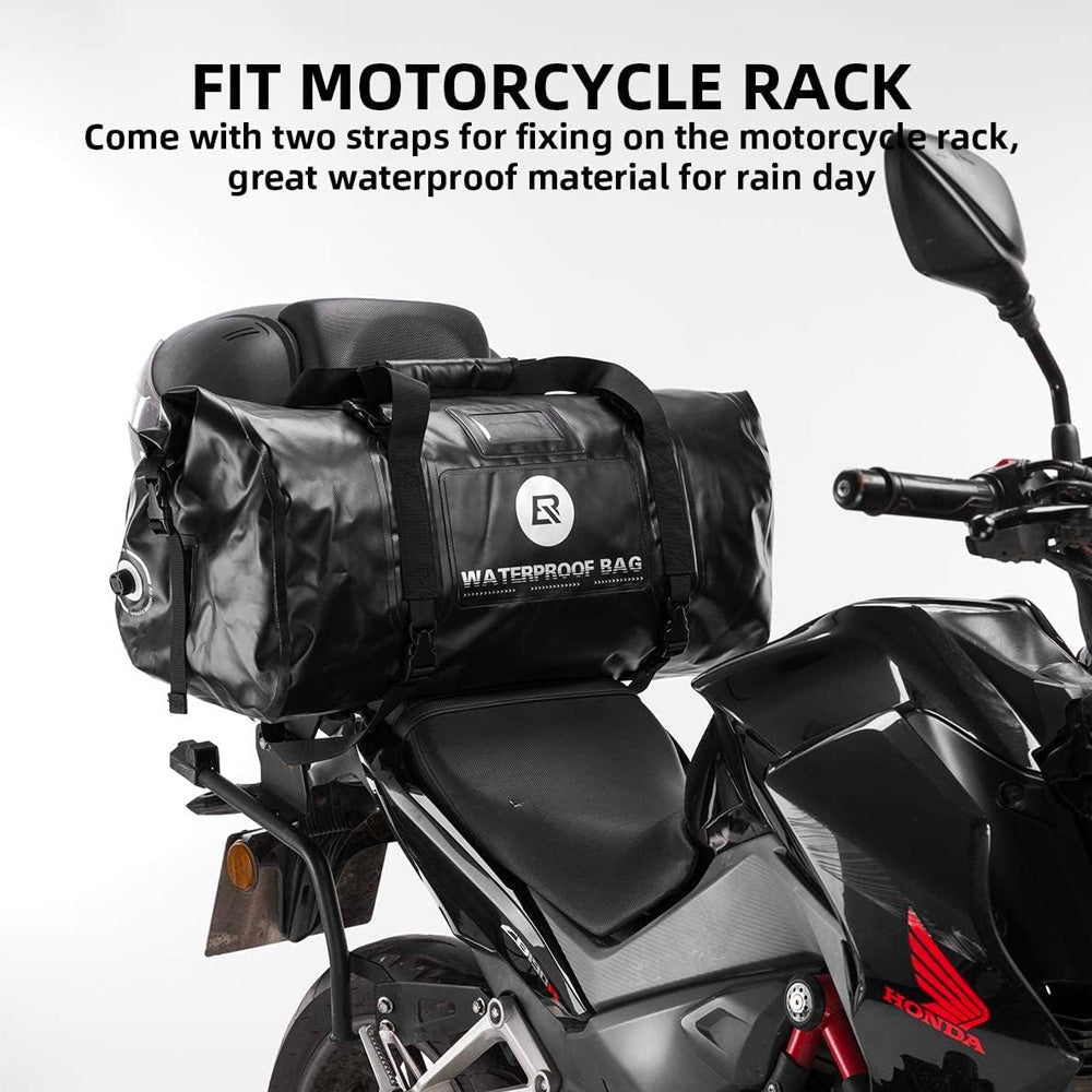 Bicycle Bags & Panniers – Practical waterproof motorcycle bag attached - Carlat