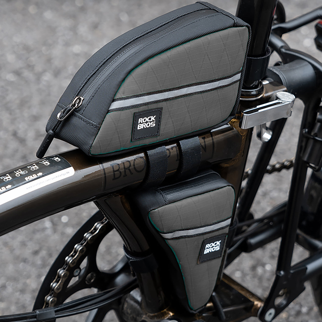 Bicycle Bags & Panniers – Triangular bicycle bag for frame - Carlat