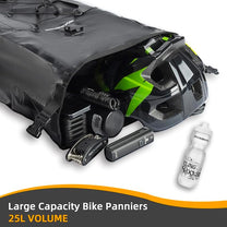 Bicycle Bags & Panniers – Waterproof, adjustable bicycle bag, 25-32L, - Carlat