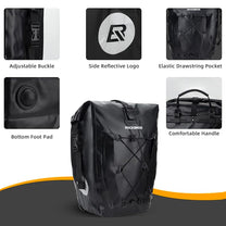 Bicycle Bags & Panniers – Waterproof, adjustable bicycle bag, 25-32L, - Carlat