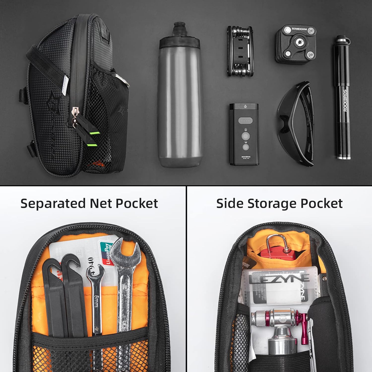 Bicycle Bags & Panniers – Waterproof bicycle bag for under-the-saddle - Carlat