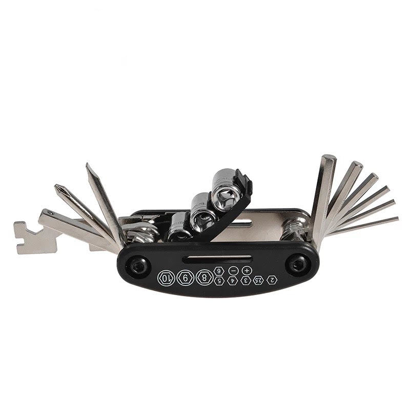 Bicycle Parts – 16in1 MultiTool for bicycle repair - black - Carlat
