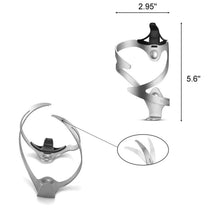Bicycle Parts – Aluminum bicycle bottle holder - white - Carlat