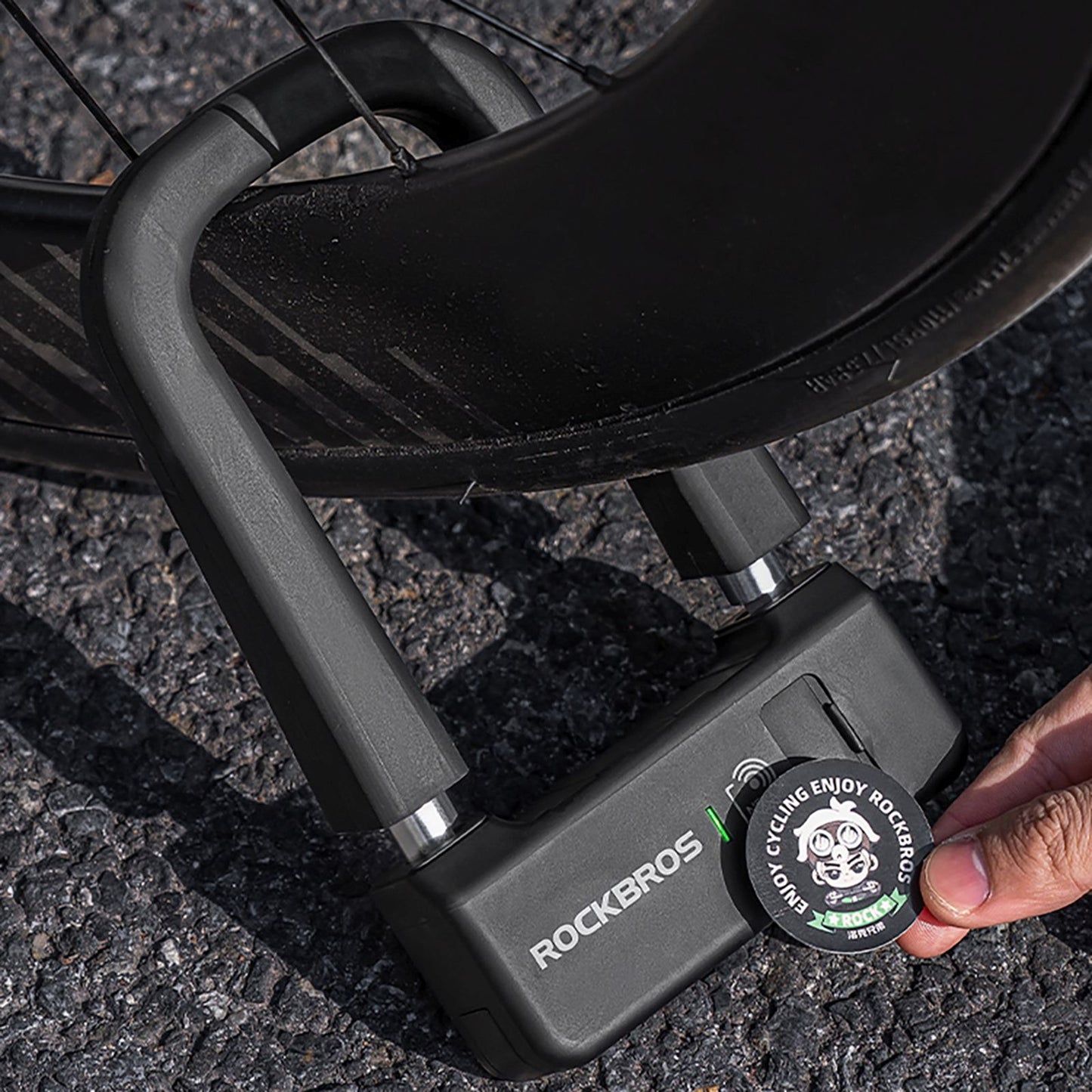 Bicycle Parts – Anti-theft bicycle lock with NFC reader - Carlat
