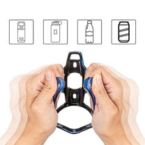 Bicycle Parts – Bicycle bottle holder - black and blue - Carlat