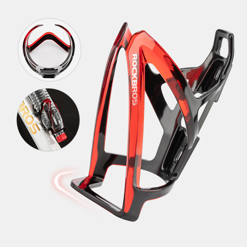 Bicycle Parts – Bicycle bottle holder - black and red - Carlat