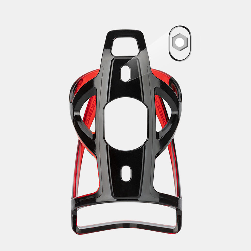 Bicycle Parts – Bicycle bottle holder - black and red - Carlat