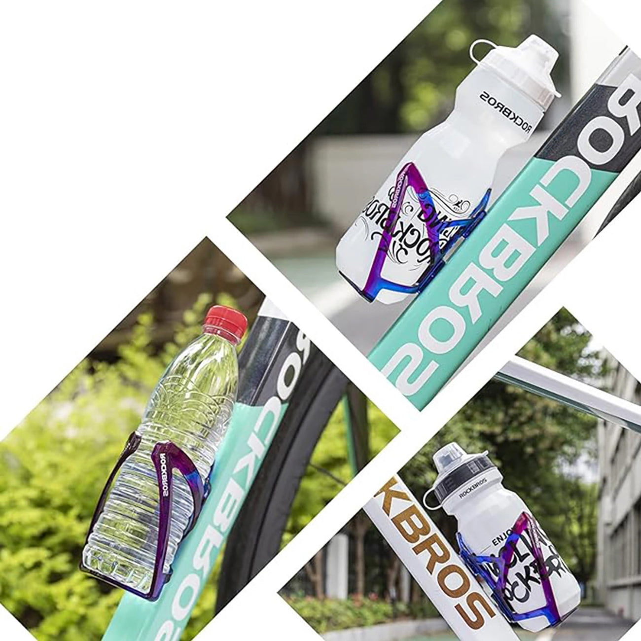 Bicycle Parts – Bicycle bottle holder - blue and purple - Carlat
