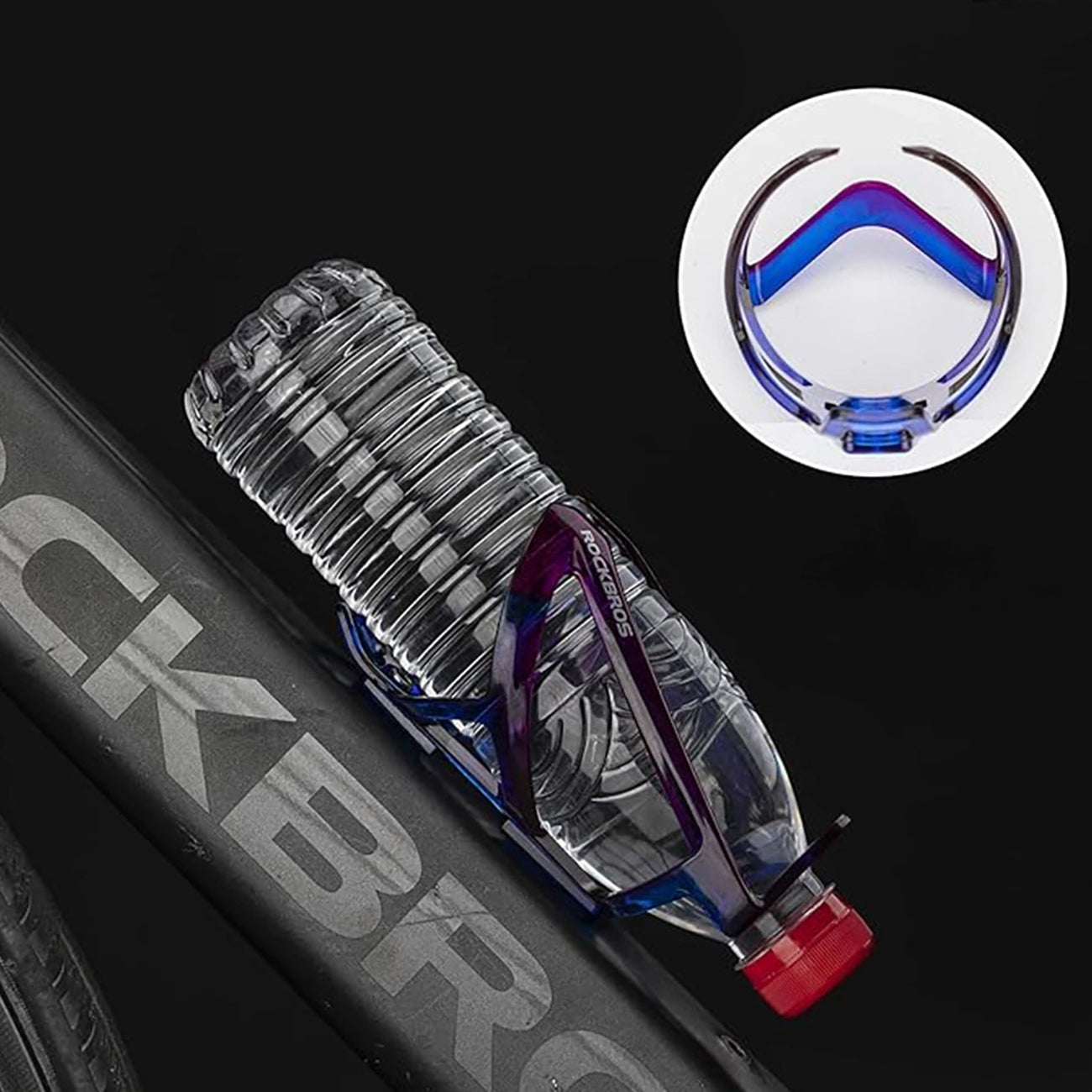 Bicycle Parts – Bicycle bottle holder - blue and purple - Carlat