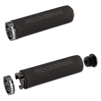 Bicycle Parts – Bicycle handlebar grips, black sponge grips - Carlat
