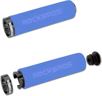 Bicycle Parts – Bicycle handlebar grips, blue and black sponge - Carlat
