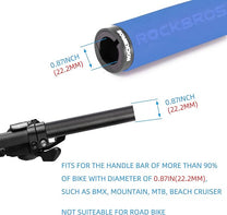 Bicycle Parts – Bicycle handlebar grips, blue and black sponge - Carlat