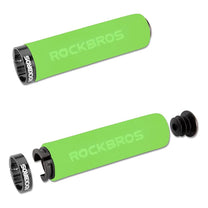 Bicycle Parts – Bicycle handlebar grips, green and black sponge - Carlat