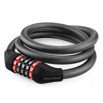 Bicycle Parts – Bicycle lock, 5-digit combination lock, 1.8 m - Carlat