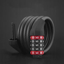 Bicycle Parts – Bicycle lock, 5-digit combination lock, 1.8 m - Carlat