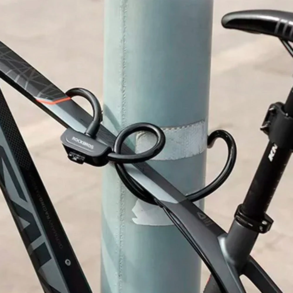 Bicycle Parts – Bicycle lock, key lock, rope 1.1m - Carlat