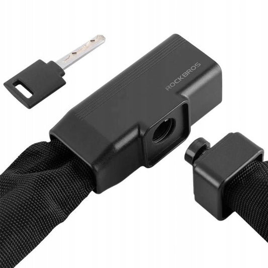 Bicycle Parts – Bicycle lock, thick chain, covered, lock with - Carlat