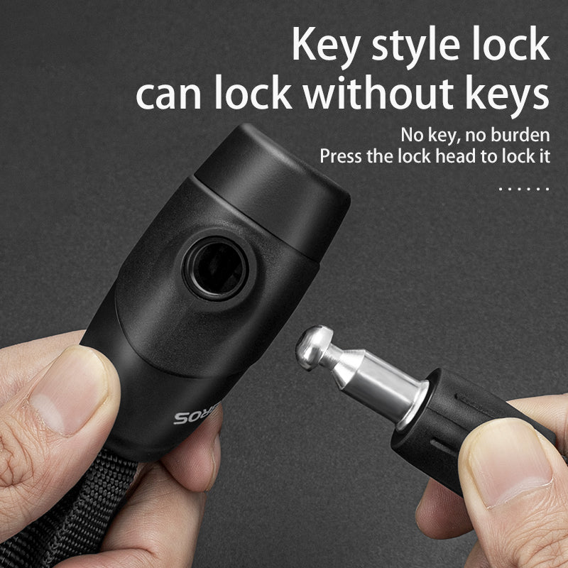Bicycle Parts – Bicycle lock, two locks with combination and - Carlat