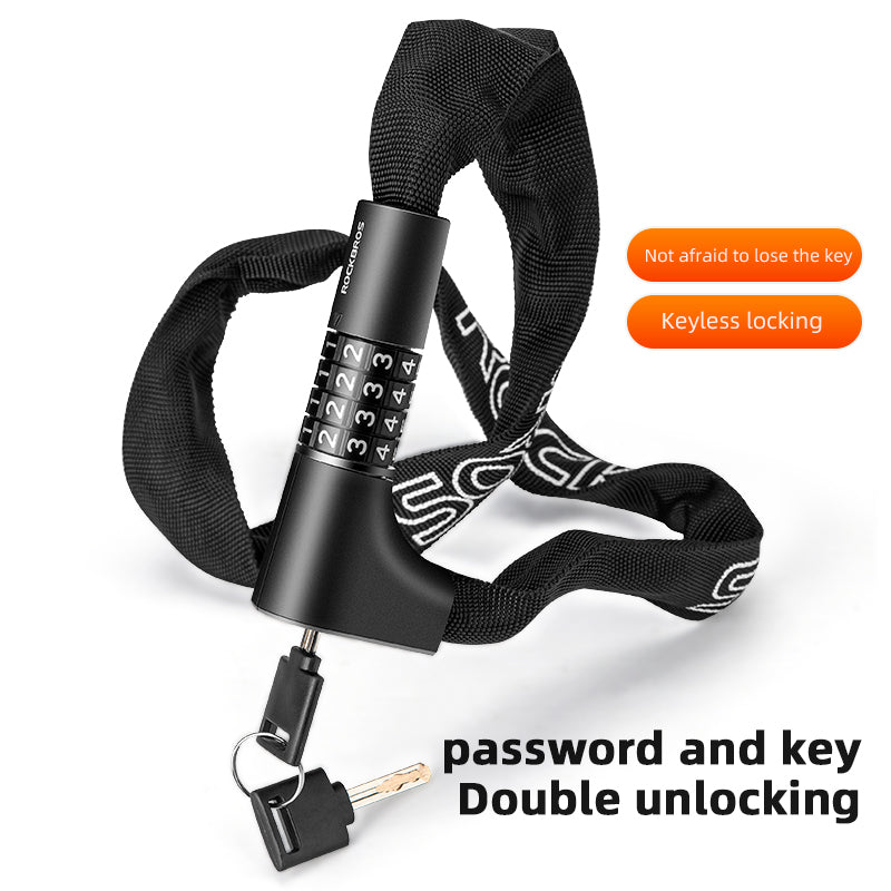 Bicycle Parts – Bicycle lock, two locks with combination and - Carlat