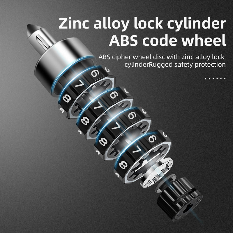 Bicycle Parts – Bicycle lock, two locks with combination and - Carlat