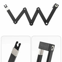 Bicycle Parts – Bicycle lock with key and handle, foldable, - Carlat