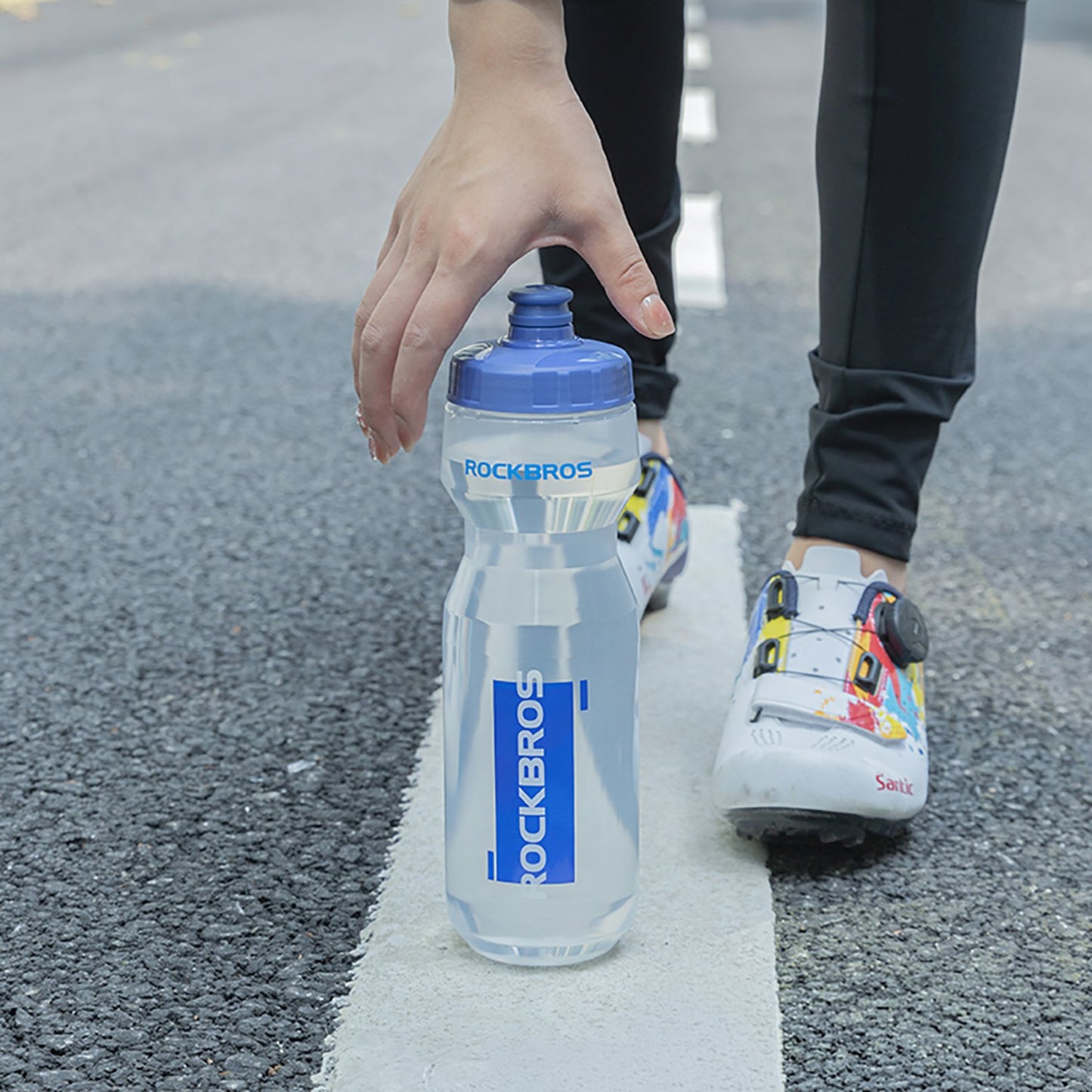 Bicycle Parts – Bicycle water bottle 750 ml - transparent - Carlat