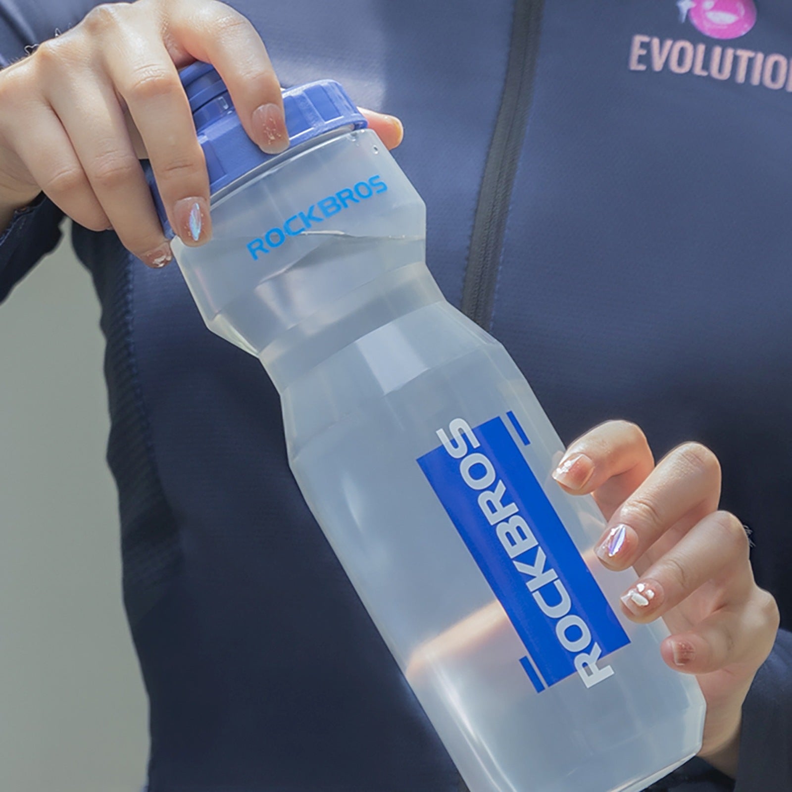 Bicycle Parts – Bicycle water bottle 750 ml - transparent - Carlat