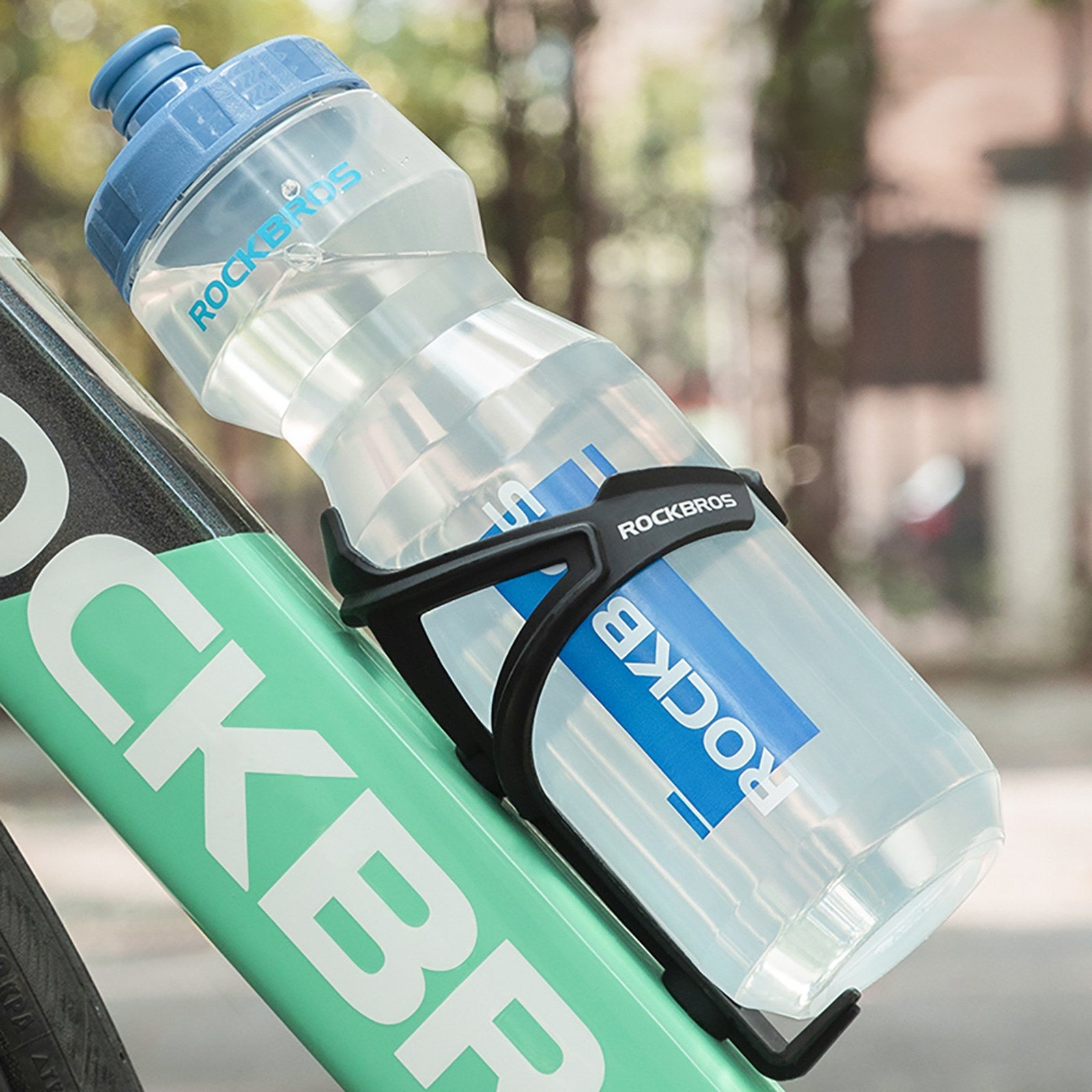 Bicycle Parts – Bicycle water bottle 750 ml - transparent - Carlat