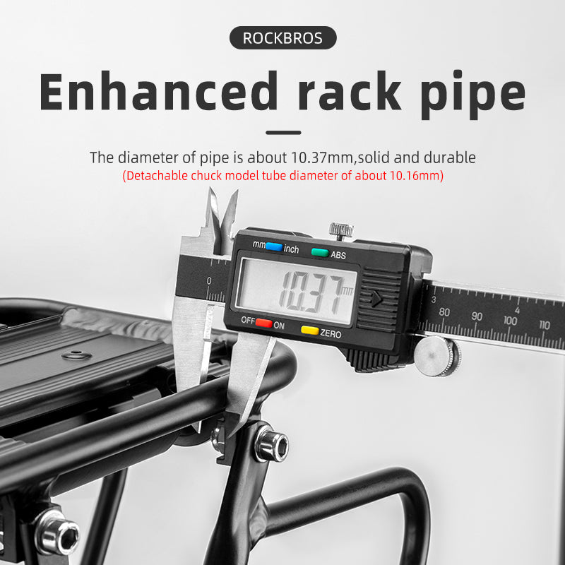 Bicycle Parts – Durable bicycle rack with shelf, saddle function - Carlat