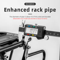 Bicycle Parts – Durable bicycle rack with shelf, saddle function - Carlat