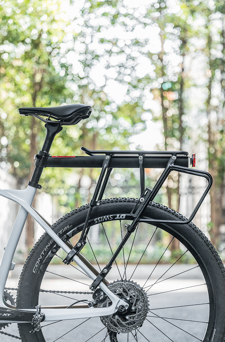 Bicycle Parts – Durable bicycle rack with shelf, saddle function - Carlat