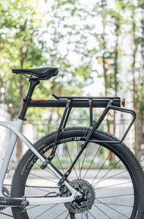 Bicycle Parts – Durable bicycle rack with shelf, saddle function - Carlat