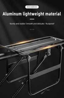 Bicycle Parts – Durable bicycle rack with shelf, saddle function - Carlat