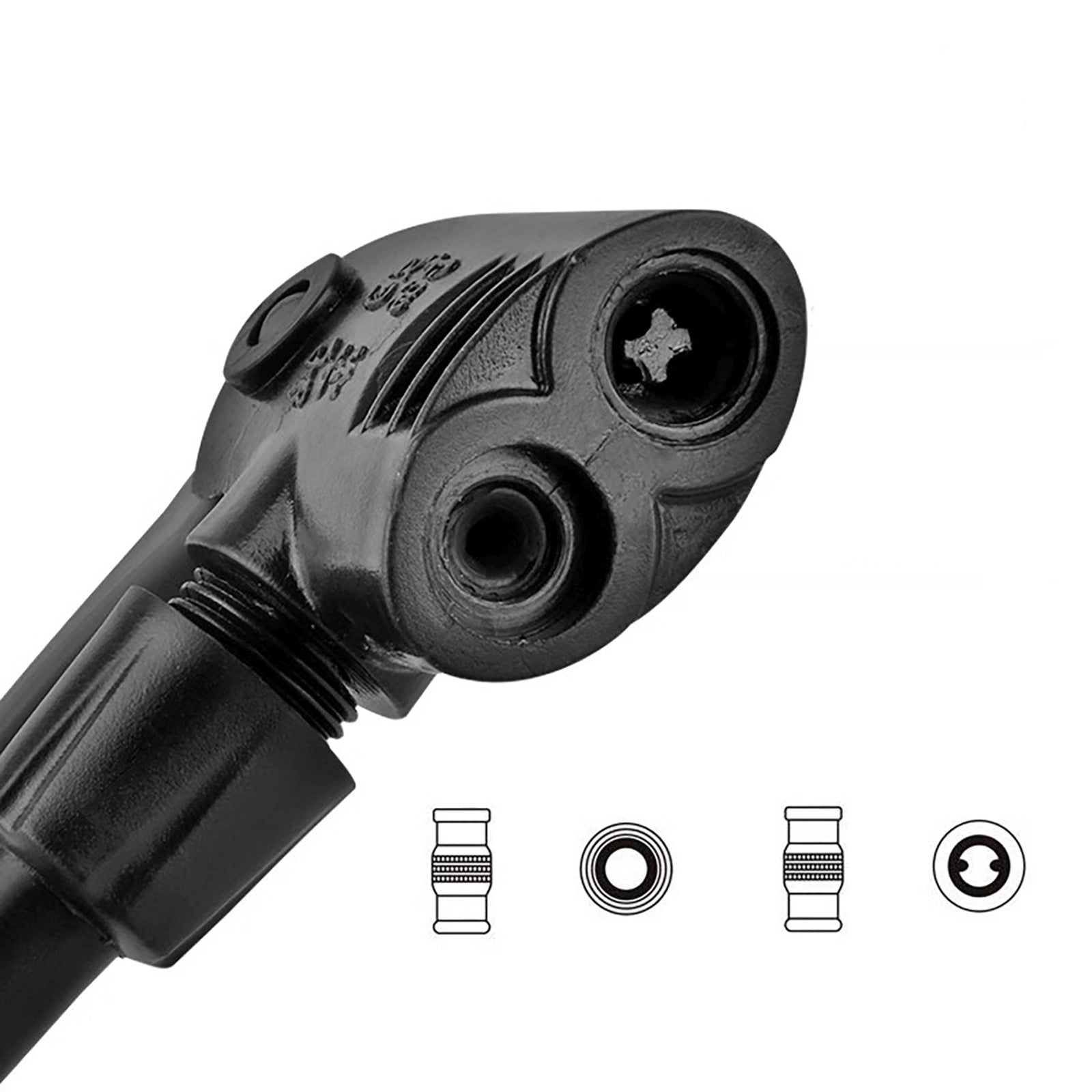 Bicycle Parts – Floor bicycle pump with pressure gauge - Carlat