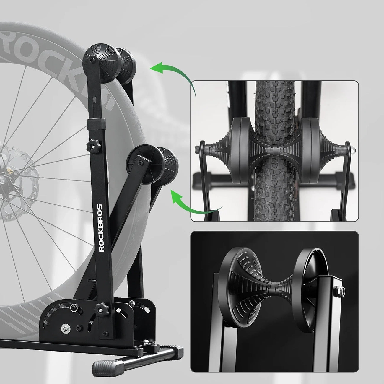 Bicycle Parts – Folding service bicycle stand - black - Carlat