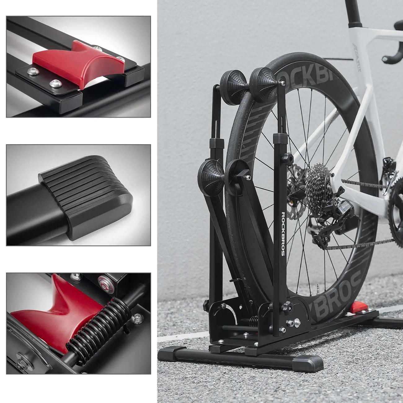 Bicycle Parts – Folding service bicycle stand - black - Carlat
