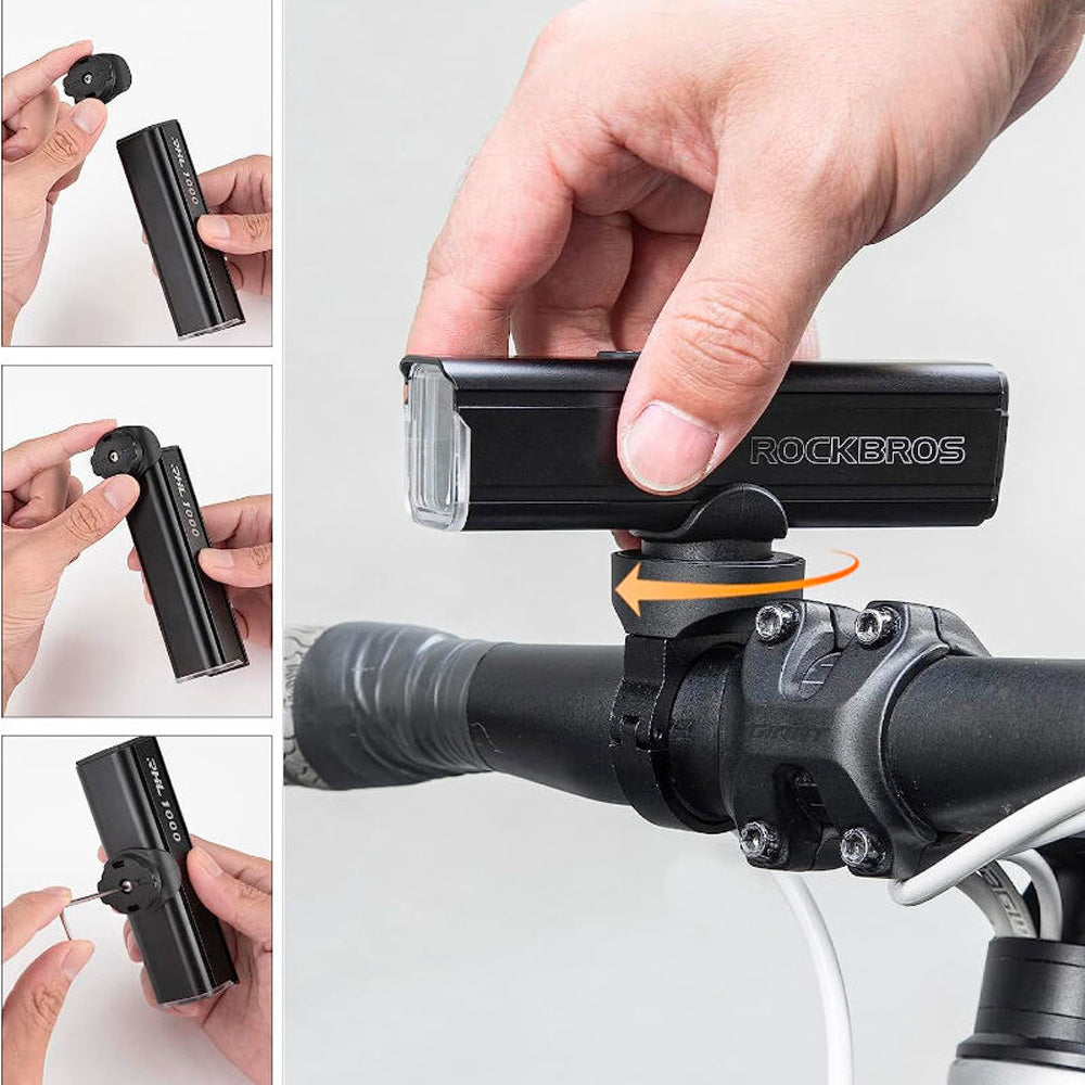 Bicycle Parts – Front bicycle light 1000 lm with USB-C - Carlat