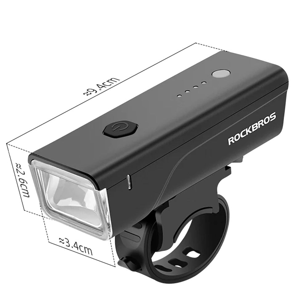 Bicycle Parts – Front bicycle light 800lm + USB-C cable - Carlat
