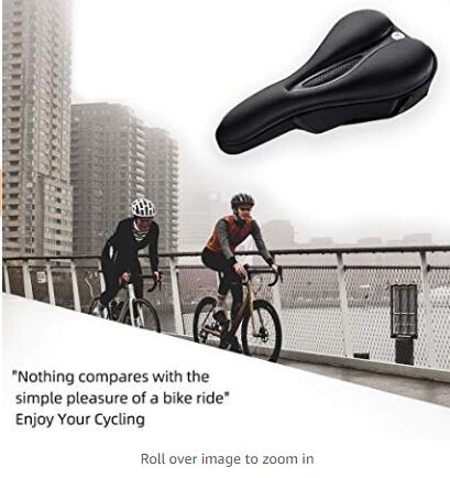 Bicycle Parts – Gel bicycle seat cover with memory foam, - Carlat