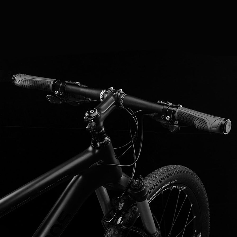 Bicycle Parts – Grips, ergonomic bicycle grips, dia. 22mm grey - Carlat