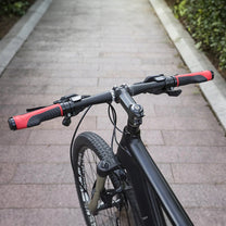 Bicycle Parts – Grips, ergonomic bicycle grips, dia. 22mm red - Carlat
