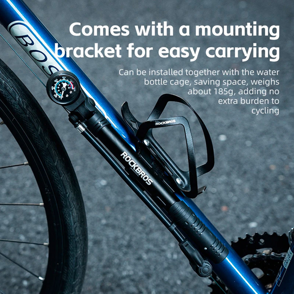 Bicycle Parts – Hand bicycle pump with 8 bar pressure - Carlat