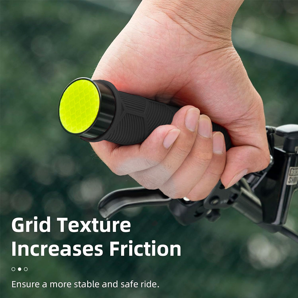 Bicycle Parts – Hand grips, TPR bicycle grips with reflectors - Carlat