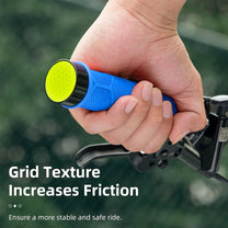 Bicycle Parts – Hand grips, TPR bicycle grips with reflectors - Carlat