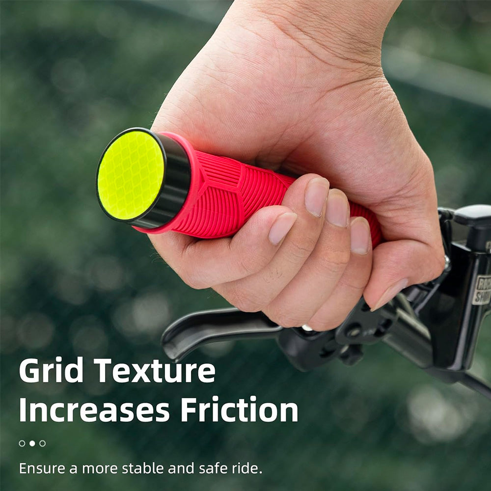 Bicycle Parts – Hand grips, TPR bicycle grips with reflectors - Carlat