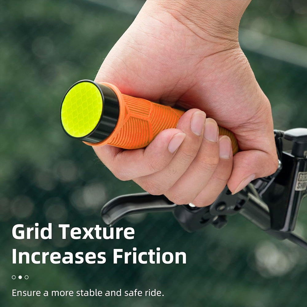 Bicycle Parts – Hand grips, TPR bicycle grips with reflectors - Carlat