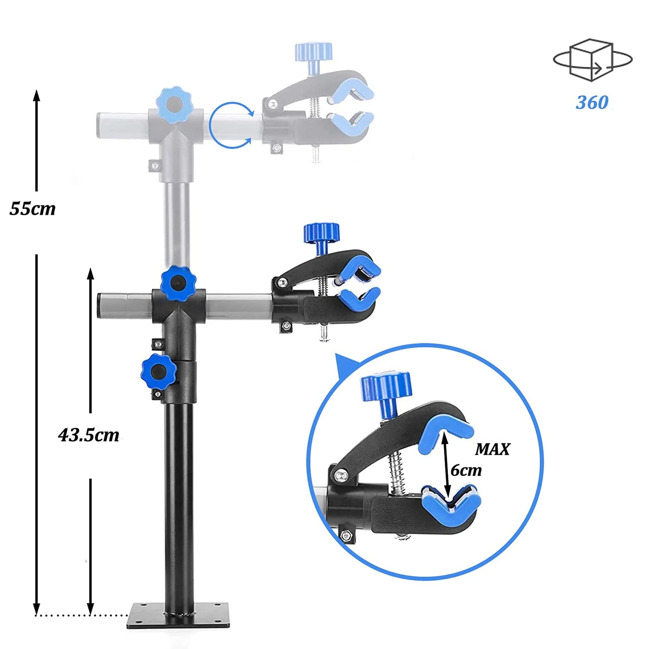 Bicycle Parts – Multifunctional service stand, countertop bicycle holder - Carlat