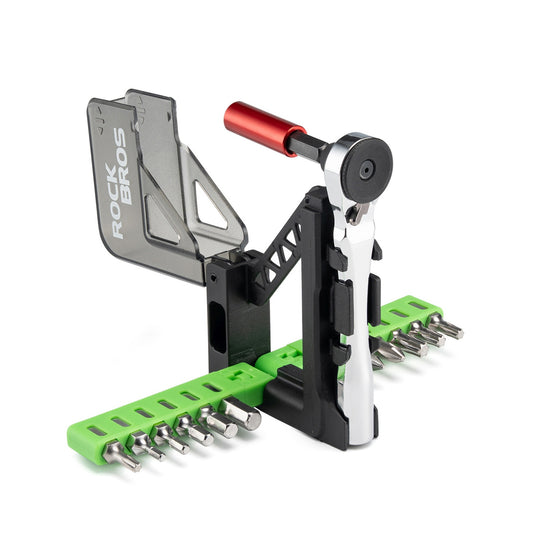 Bicycle Parts – Multitool bicycle tool set with mini ratchet - Carlat