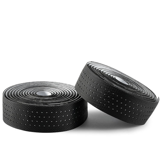 Bicycle Parts – Perforated silicone bicycle handlebar tape - black - Carlat